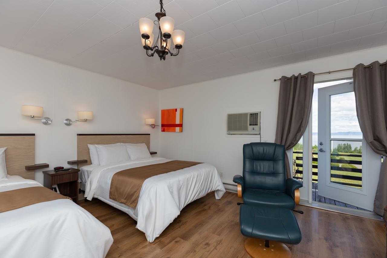 Motel Au Fleuve D'Argent Rivière-du-Loup Exterior foto
